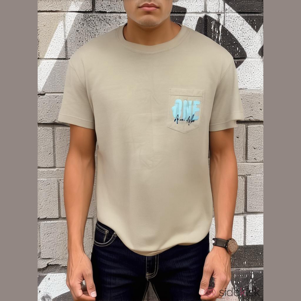 One Ann Arbor Yellow Graphic T Shirt